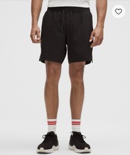 Lululemon Men's Zeroed in Athletic Shorts Black, Linerless, 7" Men  s XL