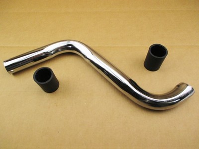 Intake Air Cleaner Chrome Tube Pipe & 2 Hoses Fits Ford Tractor 8N 9N 2N, 1939-5