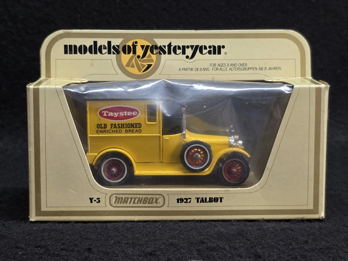 Matchbox Models of Yesteryear Talbot 1927 Vehicle Year Vintage