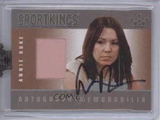 2008 Sportkings Series B Auto Memorabilia Silver Annie Duke #AM-ADU2 Auto