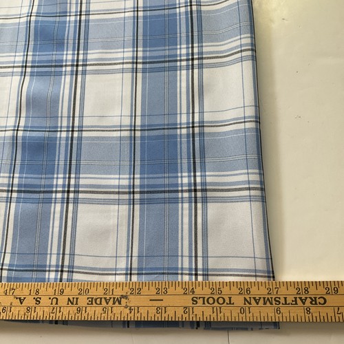 Vintage CalTop Shirt Mens Blue White Plaid Button Up Cholo Lowrider USA 3XL #624 - Picture 15 of 19