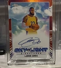 LeBron James - /5 Topps Skye-Light “SUPERFRACTOR AUTO” ERROR CARD 🔥