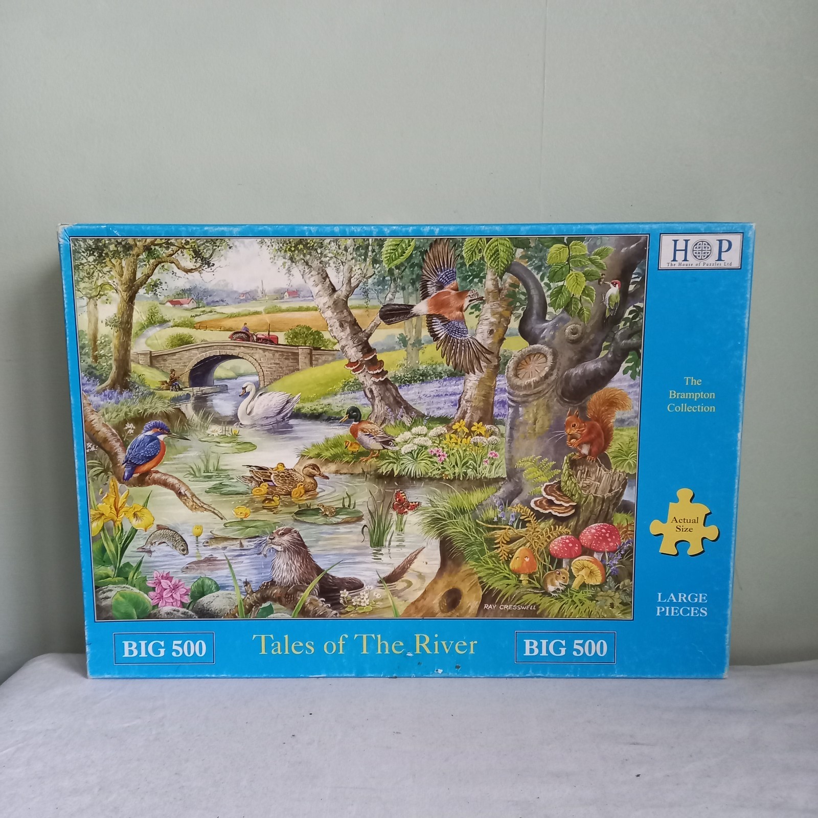 HOP Big 500 Piece Jigsaw Puzzle Tales Of The River COMPLETE House Of Puzzles