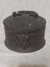 Antique Ottoman Middle Eastern Turkish Browned Copper Spice Lunch Box Tin — photo 1