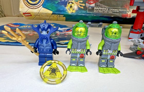 LEGO Atlantis Exploration HQ 8077 100% Complete w/ Figs, Box & Manual #1 (of 2)