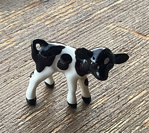 Hagen Renaker Holstein Calf Tail In 1” - Picture 2 of 2