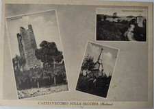 CARTOLINA CASTELVECCHIO DI PRIGNANO SULLA SECCHIA (MO) - F.G. - VIAGGIATA.