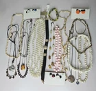 Vintage To Now Estate Costume Jewelry Lot All Wear Necklaces Bracelets Earrings