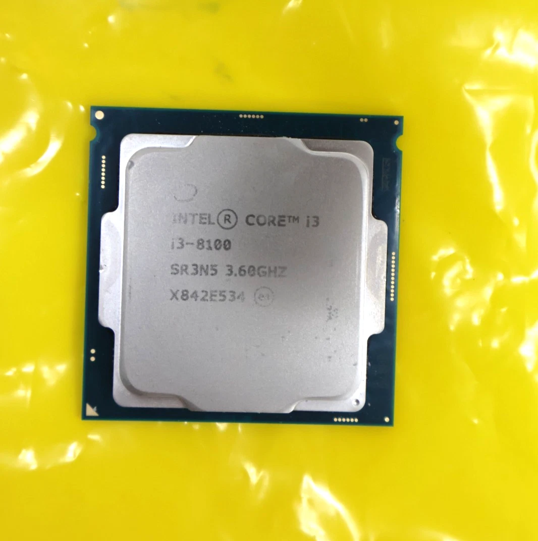 Intel Core i3-8100 Processor Model Computer Processors (CPUs) for