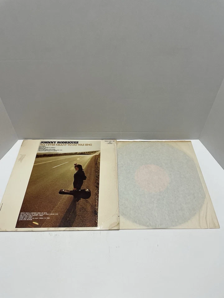 Johnny Rodriguez All I Ever Meant To Do Was Sing Vinyl LP 1973 Mercury Records - Image 3 of 4