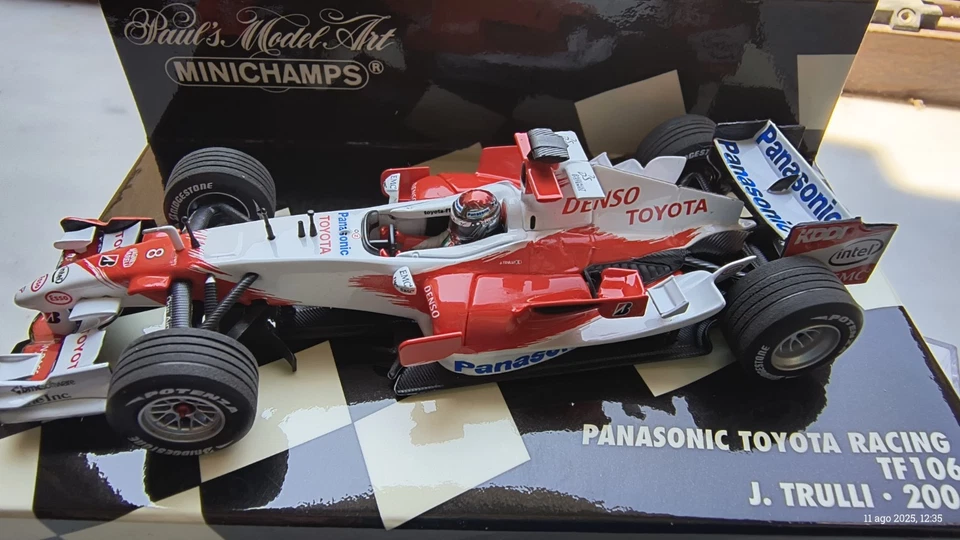 TOYOTA 2006 SCALA 1/43 PILOTA J. Trulli - Immagine 2 di 4