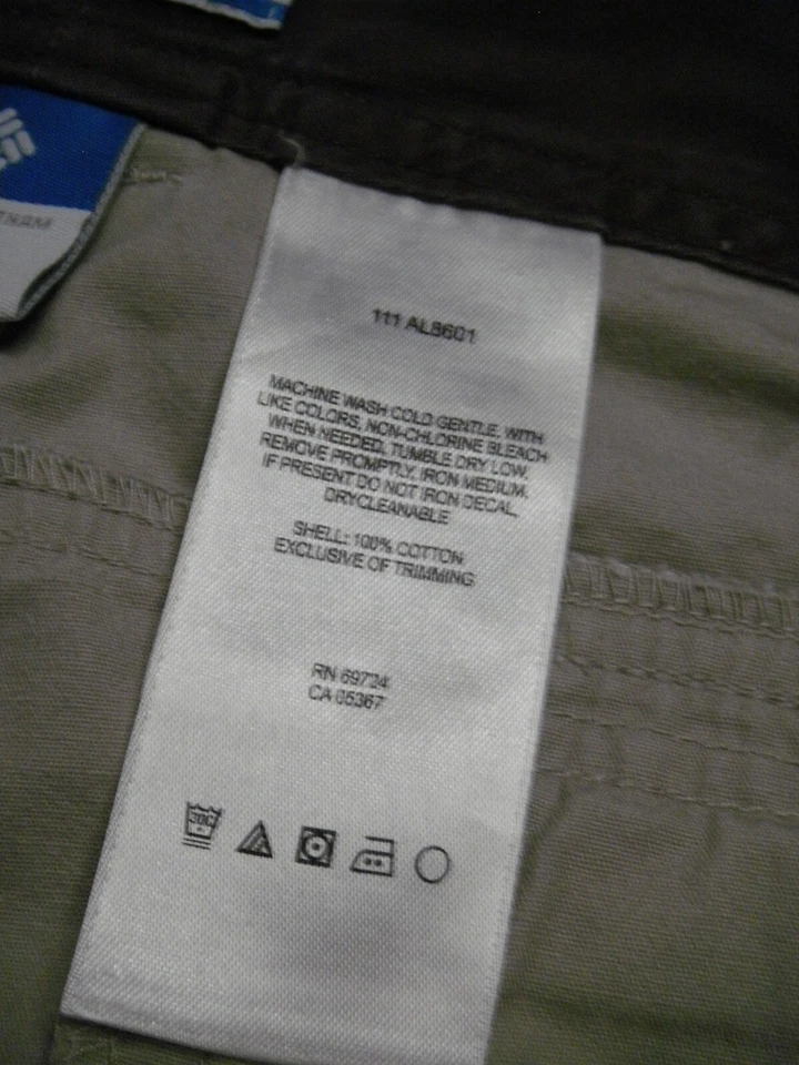 Calça Columbia Capri Feminina 10 Cinza Algodão Bolsos Frontais Planos Externos - Imagem 3 de 4