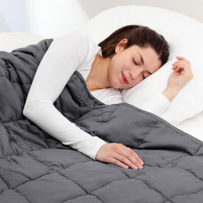 Gravity Weighted Blanket Throw Adult Kids Sensory Anxiety Sleep