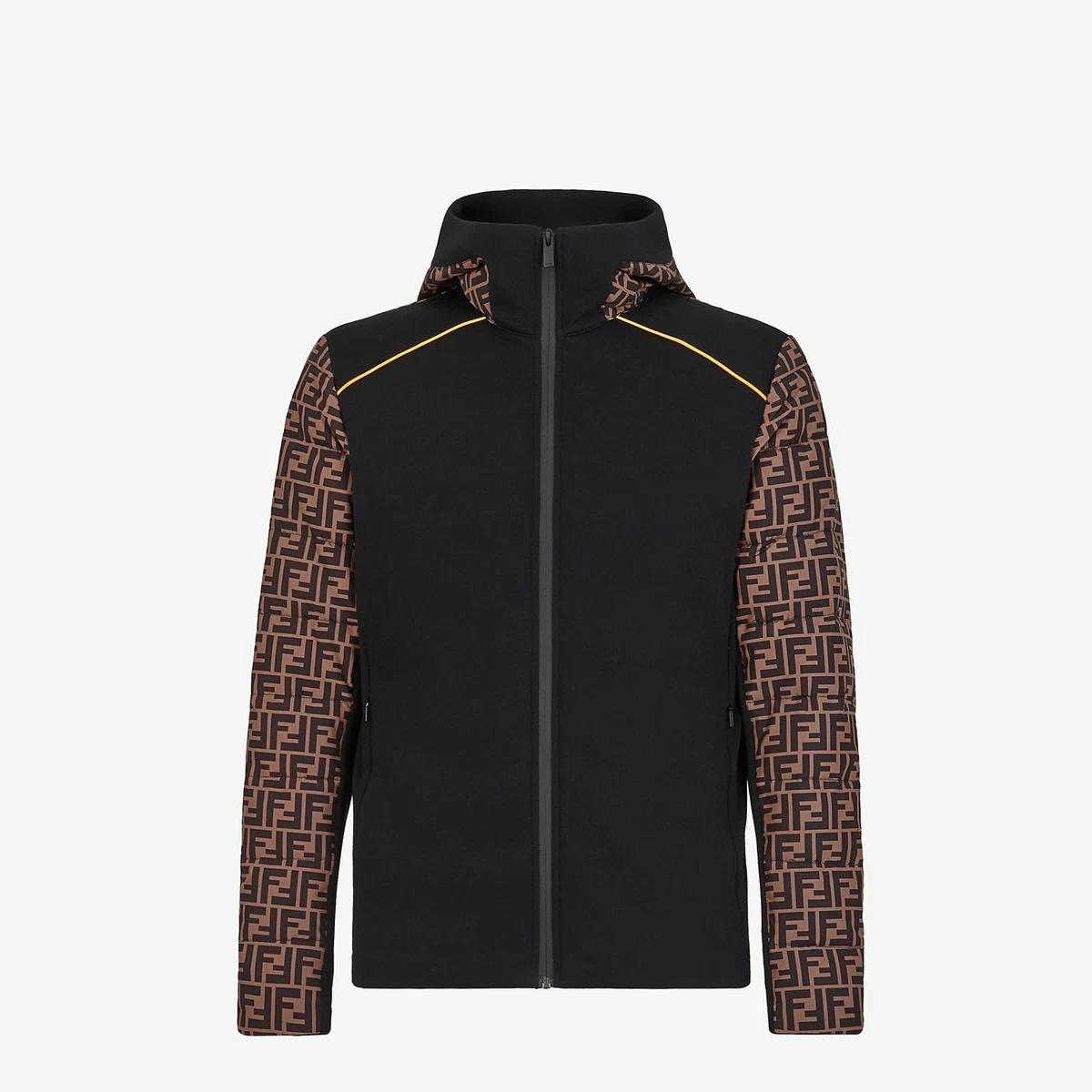 Fendi Technical Ski Jacket in Black for Men