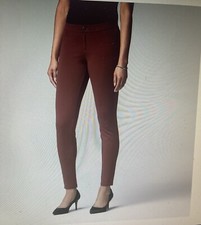 SIMPLY VERA VERA WANG PONTE SKINNY MID-RISE EVERYDAY DRESS PANTS SIZE XL