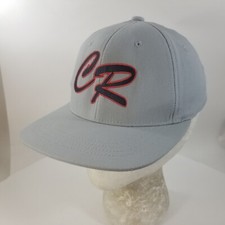Colorado Rockies Hat Cap Fitted Youth MLB Baseball Gray Red