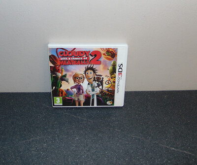 Cloudy With A Chance Of Meatballs 2, Nintendo 3DS - OVP, komplett sehr guter Zustand