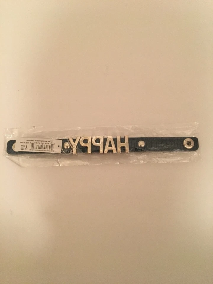 Pulsera a Presión Happy BCBGeneration Verde Y Plata Nueva con Etiquetas Foto 3 de 4