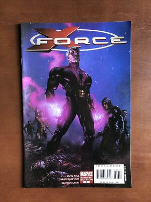 X-Force #6 (2008) 9.2 NM Marvel Variant Edition Bastion Cable Clayton Crain