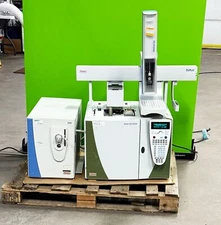 GC-MS Thermo Trace GC Ultra Gas Chromatograph Mass Spec +TSQ Triplus Autosampler