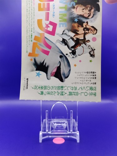 Talón de boleto de película de It's Showtime 1976 usado japonés vintage retro raro - Imagen 10 de 10
