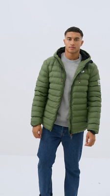 Stone Harbour Zaharoo Herren Winter Regen Jacke Steppjacke