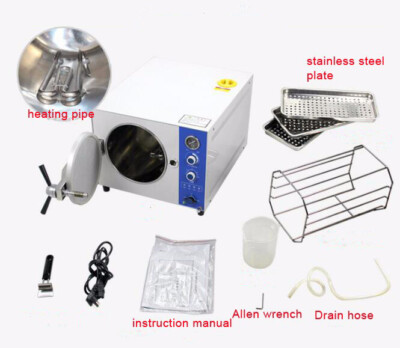 20L Digital Dental Table Top High Pressure Digital Autoclave Steam Sterilizer CE