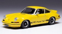 Modellauto Statisch Porsche 911 Carrera Rs 2.7 1973 Gelb Schwarz Massstab 1:43
