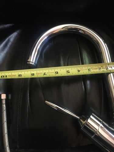 Rubinetto cucina PROFLO 2,2 GPM cromato spray ad arco alto - nuovo - senza scatola - Foto 8 di 10
