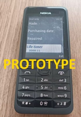 Nokia 301 RM 839 Dual SIM - Black (Unlocked) Cellular Phone (original)
