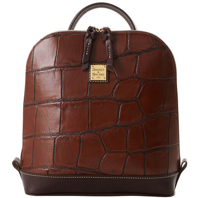 Dooney & Bourke Denison Zip Pod Backpack | Espresso | eBay