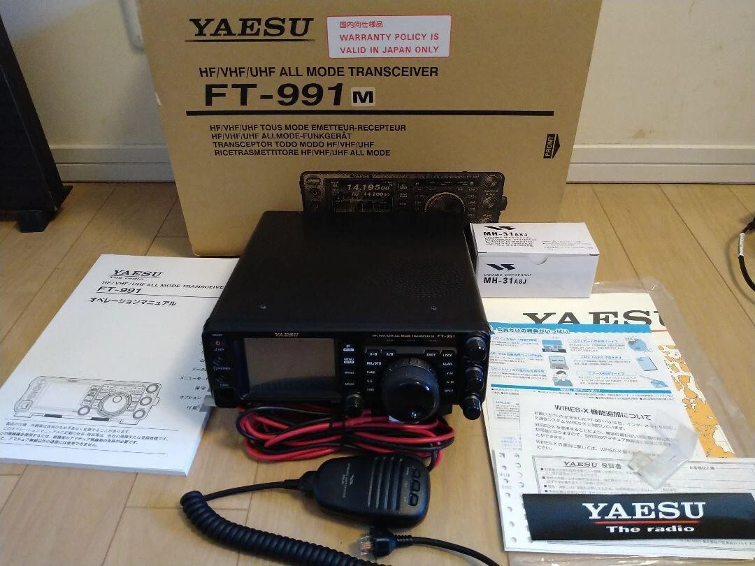 YAESU Transceiver FT-991M HF/50/144/430MHz All Mode Transceiver 50W Unused