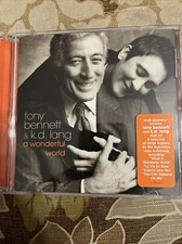 A Wonderful World by k.d. lang/Tony Bennett 2002, Columbia Pre-owned EUC