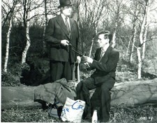 George Cole TV Film  Signed 10 by 8 inches Genuine Signature Photo 