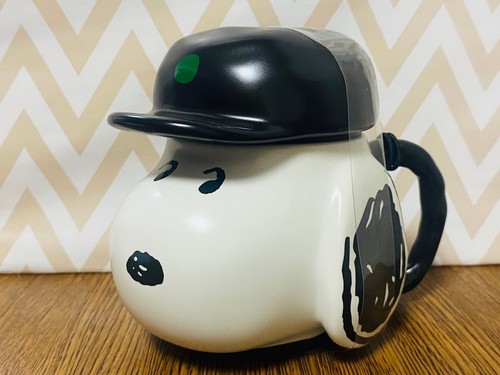 STARBUCKS JAPAN PEANUTS 2025 Joe Kind Snoopy Face Mug & Reusable cup SET NEW - Picture 2 of 10