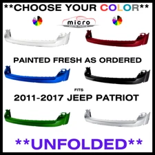NEW FRONT BUMPER FOR 2011-2017 PATRIOT PAINTED *CHOOSE YOUR COLOR* CH1014103