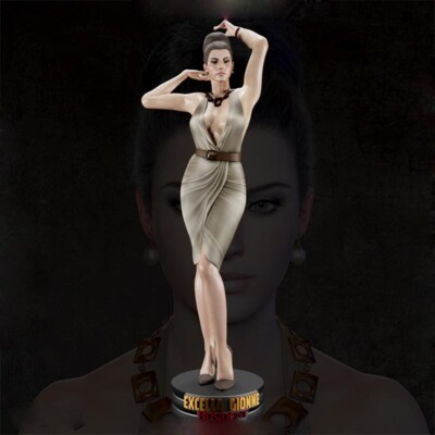 1/4 50cm Excella Gionne 3D print Figure Model Kit Unpainted Unassembled GK