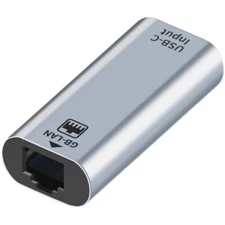 USB Type C to ETHERNET LAN Network RJ45 Adapter Converter Android MacOS Win PnP