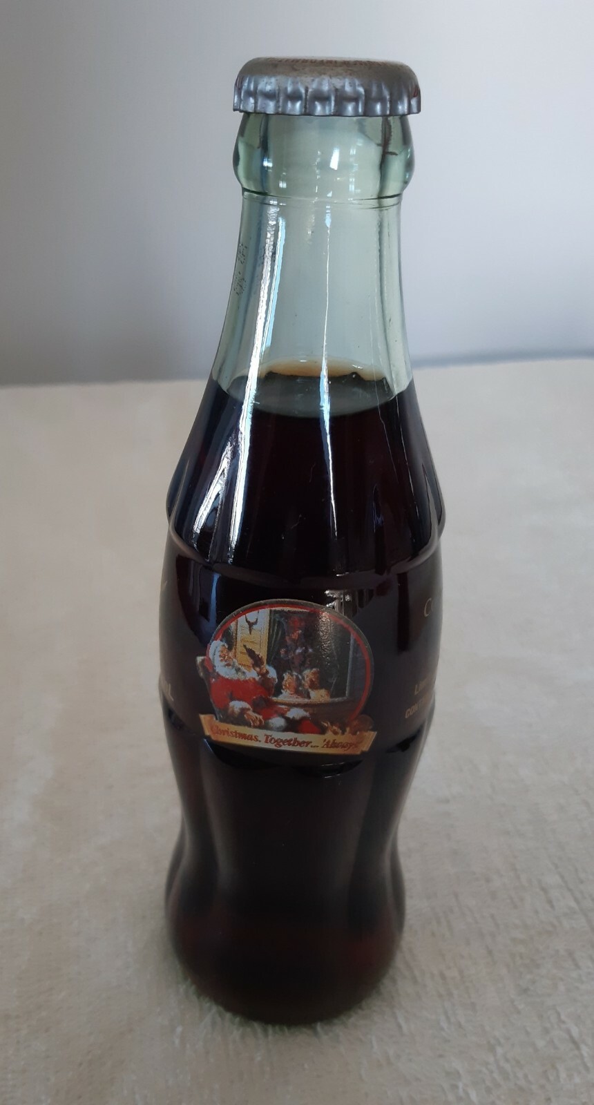 COCA COLA 237ml GLASS BOTTLE NEW ZEALAND 1999 XMAS eBay