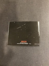 mach rider nes Manual no TM version