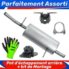 Pot d'échappement Citroen C2