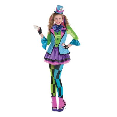 Vestito Cappellaio Matto Bambina Per Bambini Sassy Cappellaio