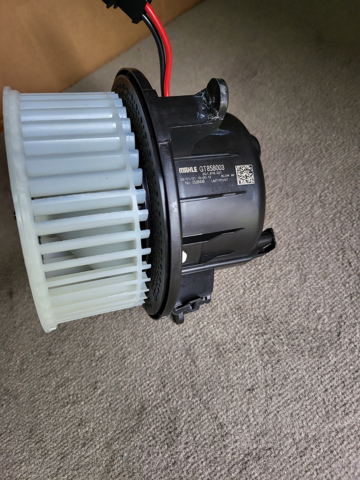 Heater Blower Motor SEAT IBIZA V KJ 2Q1819021 1.0 48kw Chyc 219992 