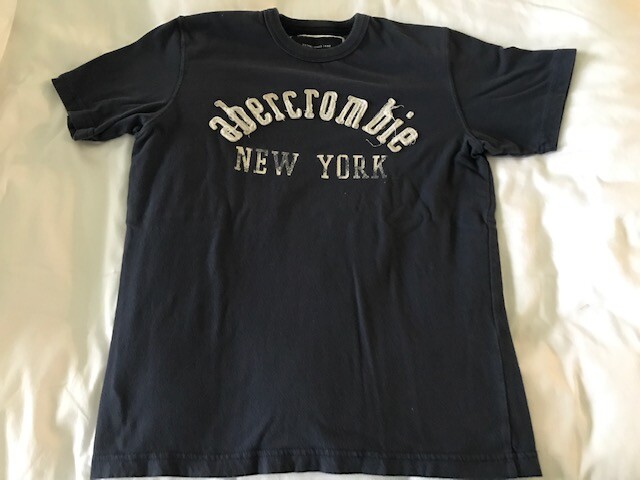 Abercrombie New York Youth X-Large T Shirt Blue | eBay