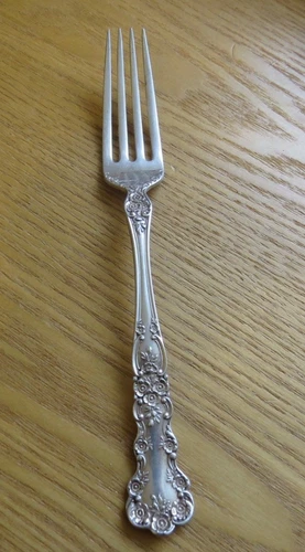 GORHAM BUTTERCUP STERLING SILVER   FORK  7 " LONG