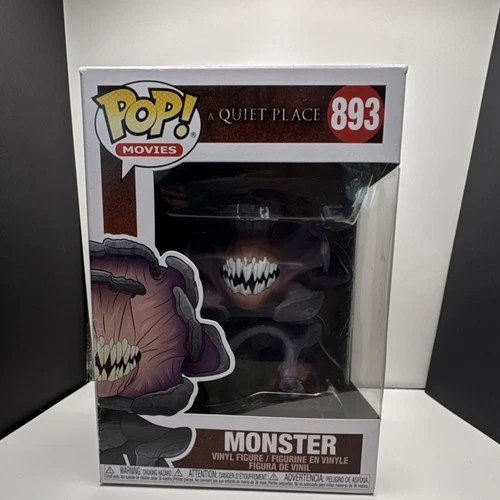 Funko Pop! Vinyl A Quiet Place Monster 893 Black Purple Vinyl Figure Movies