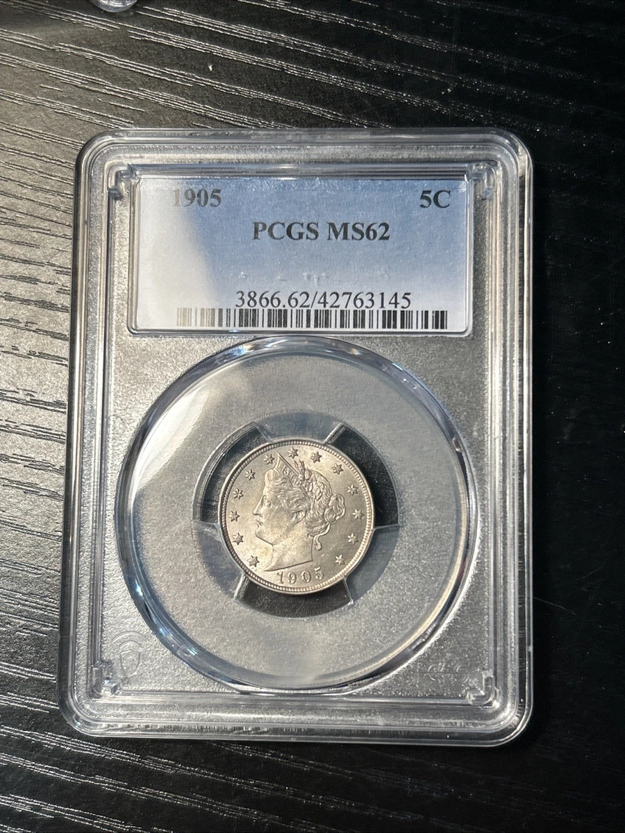 NGC 1905 Year US Liberty Nickels (1883-1913) for sale | eBay