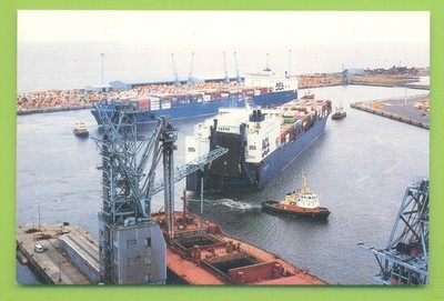 ALEXANDRA TOWING. BRAMLEY MOORE, KANADA, COLLINGWOOD, WATERLOO AT LIVERPOOL. POSTKARTE