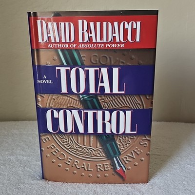 David Baldacci ''Total Control'' Hardcover 1997 Warner Books DJ