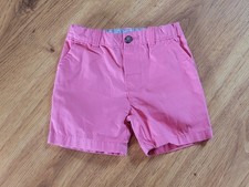 Carter s Pink Chino Shorts Adjustable Waist Boys Size 24 months